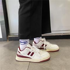 School season casual student shoes for men and women, couple's white shoes, trendy Korean version, Insta street style, Harajuku retro sneakers
