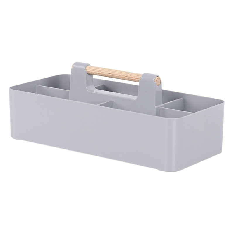 Caja de almacenamiento de escritorio para cosméticos, tocador de encimera con control remoto de alto valor, lápiz labial, portalápices de sombra de ojos, caja organizadora