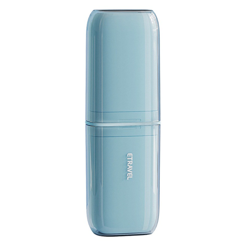 Traje de lavado de viaje Taza cepillo de dientes caja de almacenamiento cepillo de dientes portátil suministros de viaje tres en uno artefacto esencial