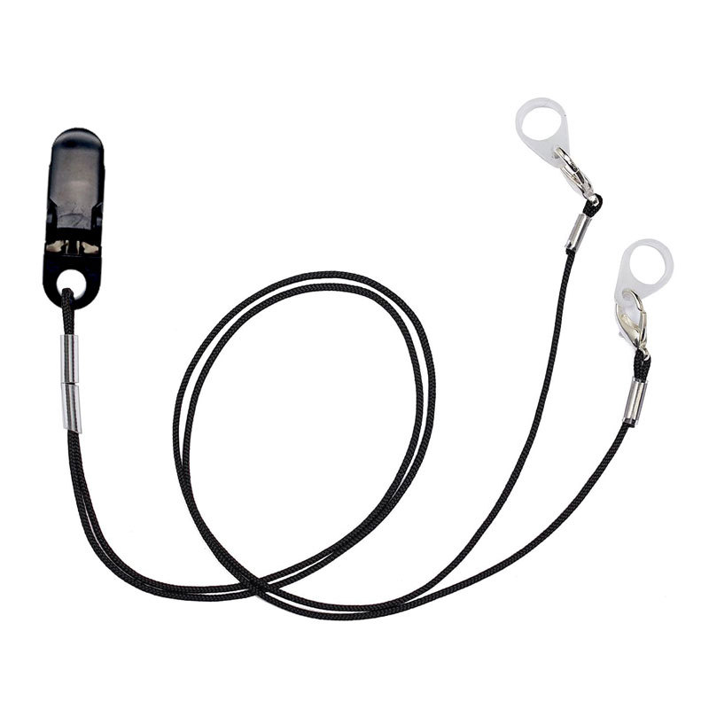 Audífono Cadena de cordón anti-perdida clip fijo Invisible Niños ancianos sordos oído espalda anti-caída accesorios solo oído binaural