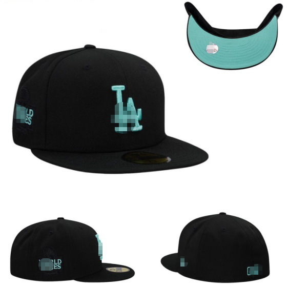 Sombrero de clase AA de alta calidad nueva gorra cerrada MLB gorra de béisbol para hombres y mujeres gorro bordado protector solar para exteriores