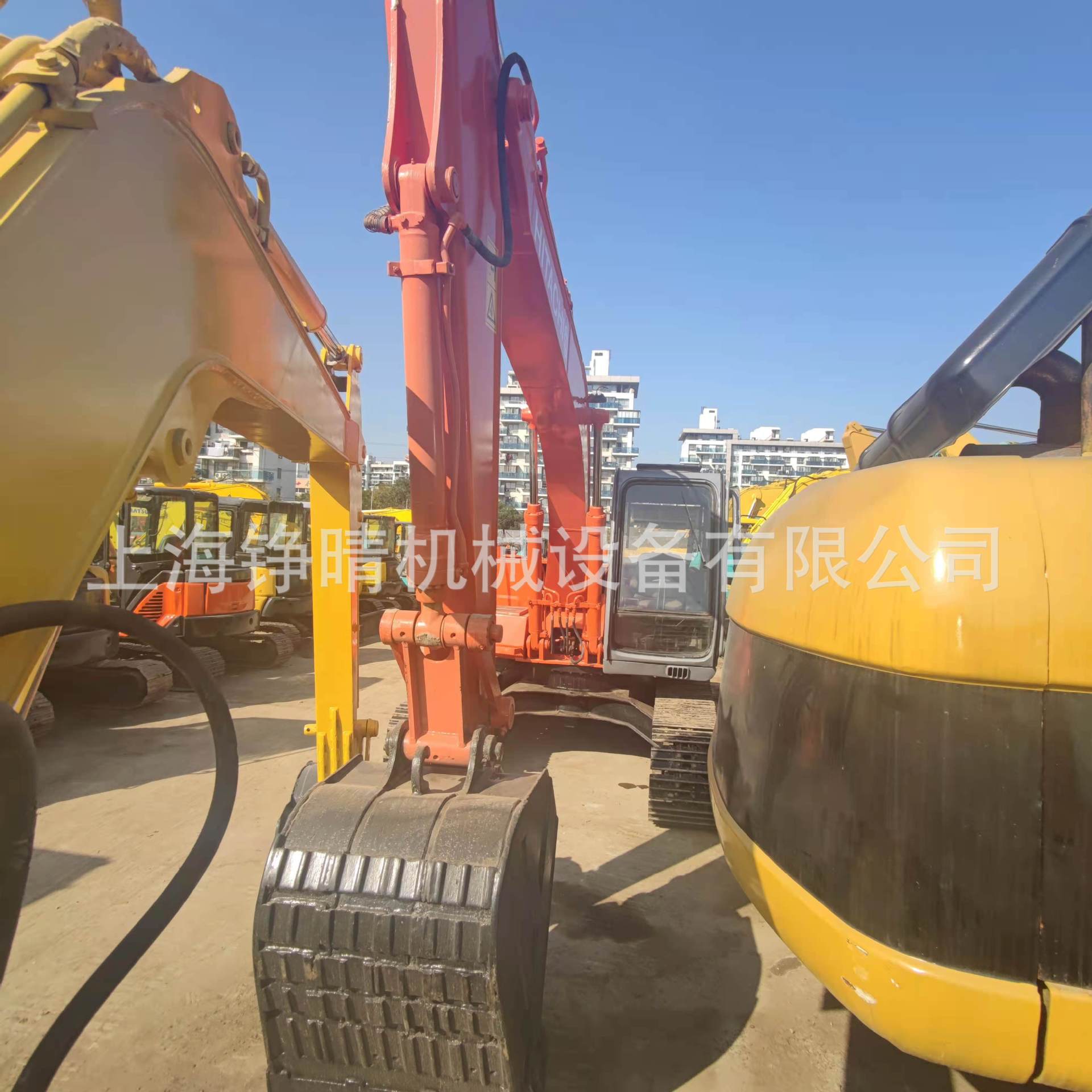 二手日立EX120纯土方挖机，