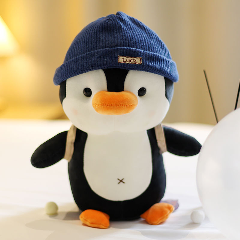 かわいい新しいペンギン人形人形布人形ぬいぐるみ女の子の睡眠赤ちゃんなだめるギフト|undefined