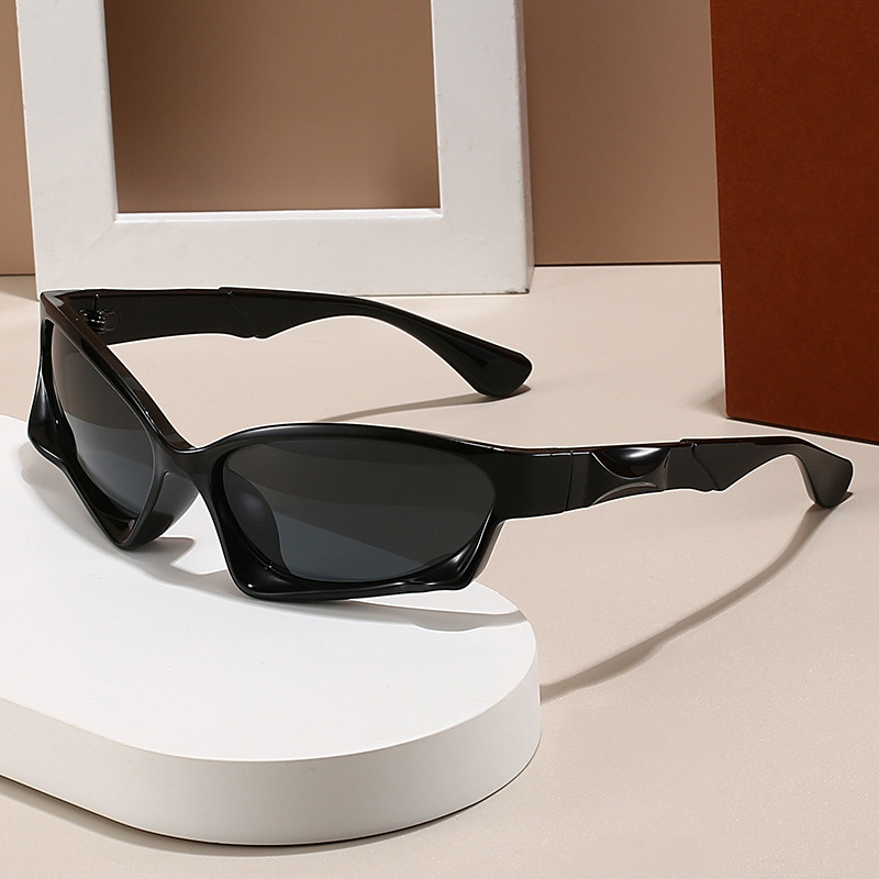 Y2k Tech-style Sonnenbrille Für Damen Einzigartige Outdoor Brille_voghion.com