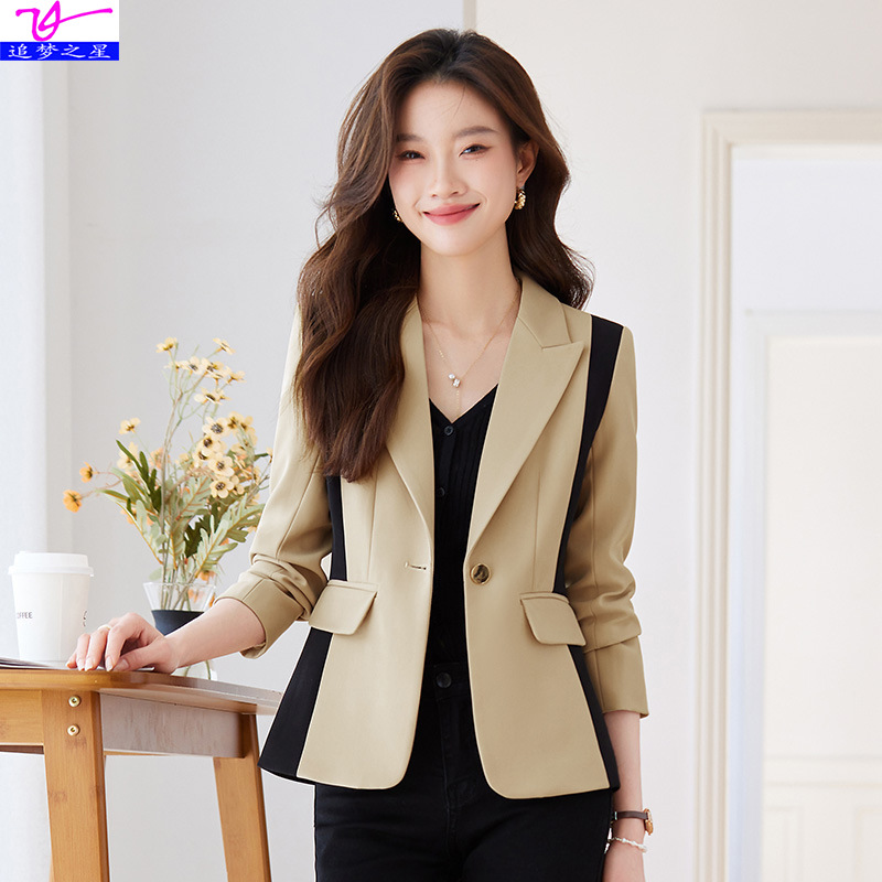 Spring autumn design classic suit jacket