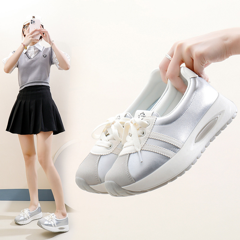 2025年秋季新款ins韩版老爹女鞋时尚潮搭透气女学生运动鞋休闲鞋|undefined
