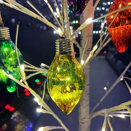 圣诞球;圣诞装饰品;蜡烛器皿