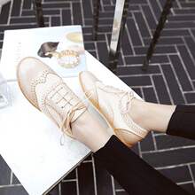 Ӣ��СƤЬŮϵ��2025�¿���A�^�ָ��͸���ЬŮƴɫ�ٴ�ţ��Ь