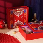 婚礼喜糖盒高级感结婚伴手礼盒子糖果创意订婚空盒包装礼盒免折叠