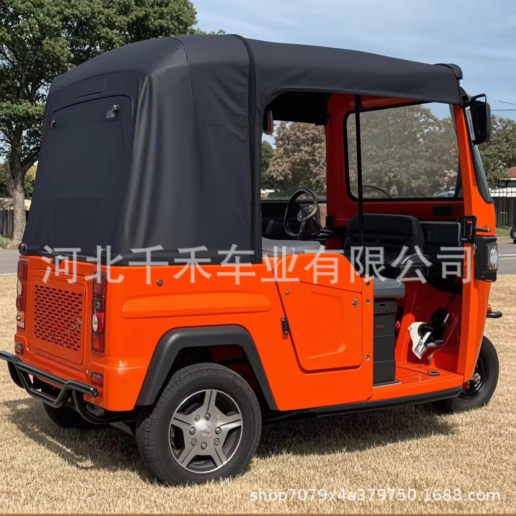 Tuktuk de combustible rápido nuevo coche de seis asientos tuktuk de tres ruedas motocicleta de venta caliente