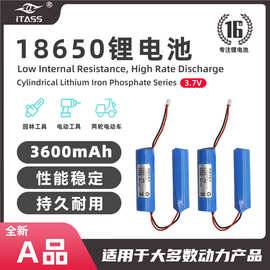 18650锂电池组 3.7V喷雾器医疗器械3600mAh电池私模定 制双节电池