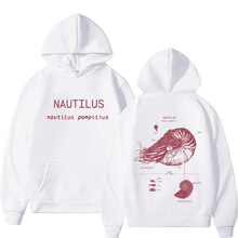 Hot Sale Funny Nautilus Anatomy Graphic Hoodie Men's Women's