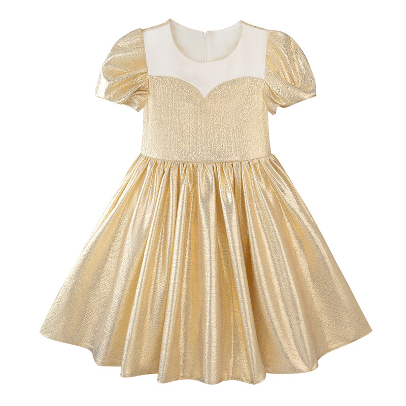 Vestido de niña, vestido de princesa de estilo occidental, niña, cumpleaños, niña, niña, niña de las flores, anfitrión de la boda, vestido de interpretación de piano, vestido