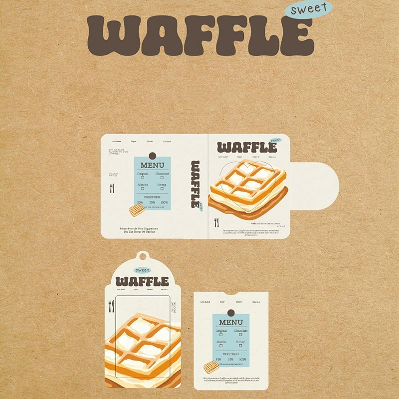 Оптовые поставки оригинальной вафельной серии, визитница, визитница 3inch для хранения маленьких карточек 6inch открытка