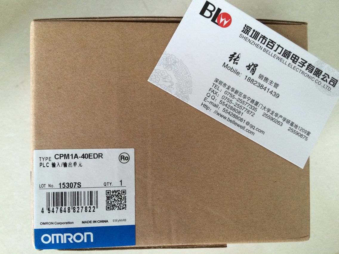 《欧姆龙》欧姆龙 OMRON 可编程序控制器 CP1H-X40DR-A E3F3-T11M