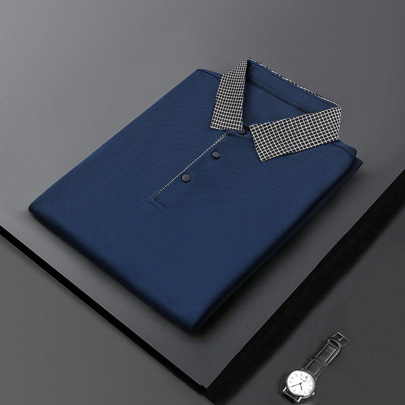 Camiseta polo nueva 2024 con mangas largas y solapa moderna para hombre, camiseta informal de negocios para hombre, ropa de primavera y otoño para hombre