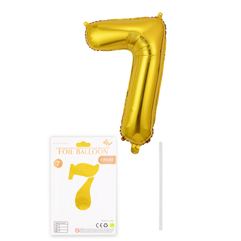 Película de aluminio de 16 pulgadas globo digital tapa dura papel de embalaje independiente tarjeta bola de papel de aluminio decoración de fiesta de cumpleaños al por mayor