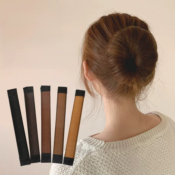 Factory wholesale Europe and the United States new ball head hair curling hair treasure lazy hair artifact flower bud pop ring
