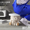 elephant Shoe changing stool Doorway Shoe cabinet stool Housewarming gift to ground Decoration Storage Home Furnishing ornament a living room Entrance