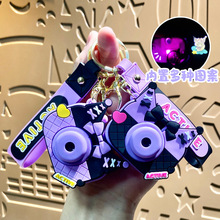 创意三丽鸥库洛米投影相机钥匙扣包包挂件钥匙链挂饰儿童礼品批发