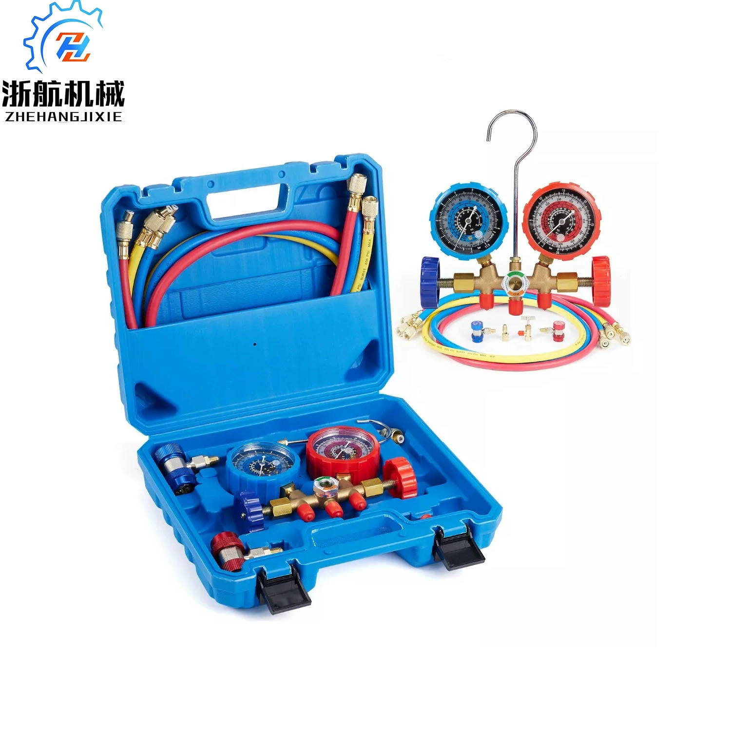 Коллектор холодильного манометра группа R22 R134 R404 R410 автомобильный Кондиционер бытовой кондиционер хладагент