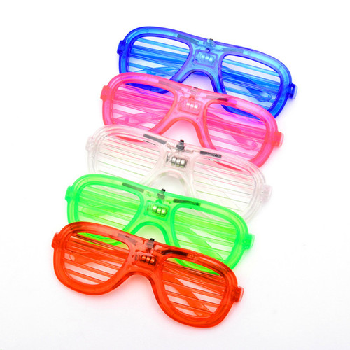 Cool Light Venetian Blinds Glasses LED Lighting Glasses Christmas Halloween Gift Bar Party Cheer Prop Wholesale