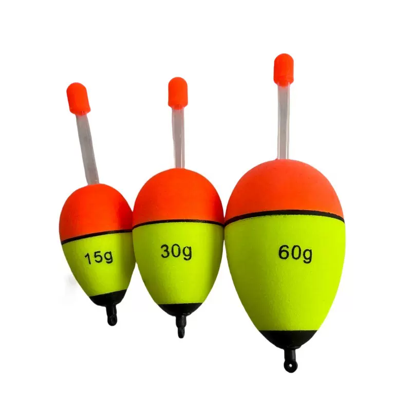 EVA浮漂可插夜光棒泡沫鱼漂大肚漂浮漂海钓阿波矶钓海竿醒目夜钓