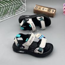 泰吉熊品牌凉鞋男童运动2025夏季新款真乳胶时尚沙滩鞋男孩学生