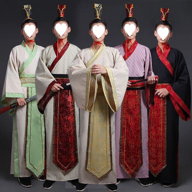 Hanfu Костюм Выпускной Класс Мужская Одежда, Ученый, Студия, Фотография, Костюм, Боевые искусства