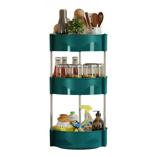 Rotating seasoning rack kitchen countertop seasoning box seasoning rack rotating tray seasoning jar storage box spices