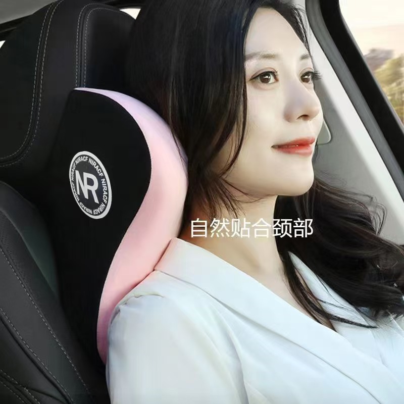 Car Lumbar Support Headrest Neck Pillow Car Cushion Neck Pillow Seat Cushion Car Pillow Lumbar Pad Neck and Waist Support Pillow