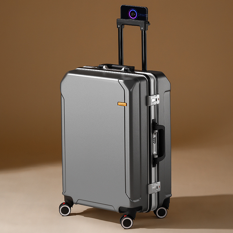 실력 있는 좋은 물건 - 회색 (PC 합금 두꺼운 케이스 + 휴대폰 거치대 포함)