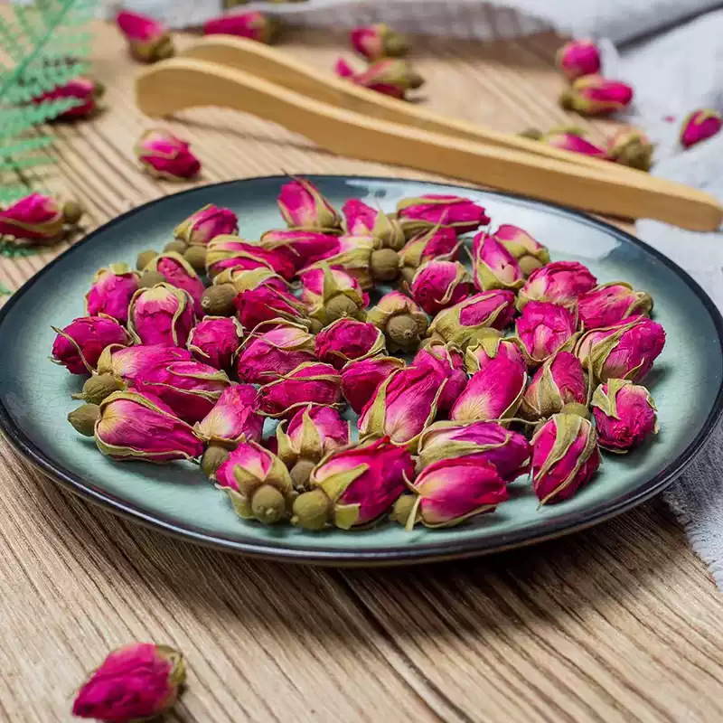 Dried Rose Buds Mei Gui Hua 玫瑰花 500g Natural Sun Dried Herbal Tea Flowers quality and texture