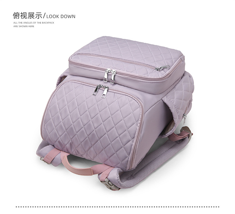 New multi-functional milk storage and heat preservation mom and baby bag for going out, large-capacity storage, lightweight dry and wet separation mom bag undefined