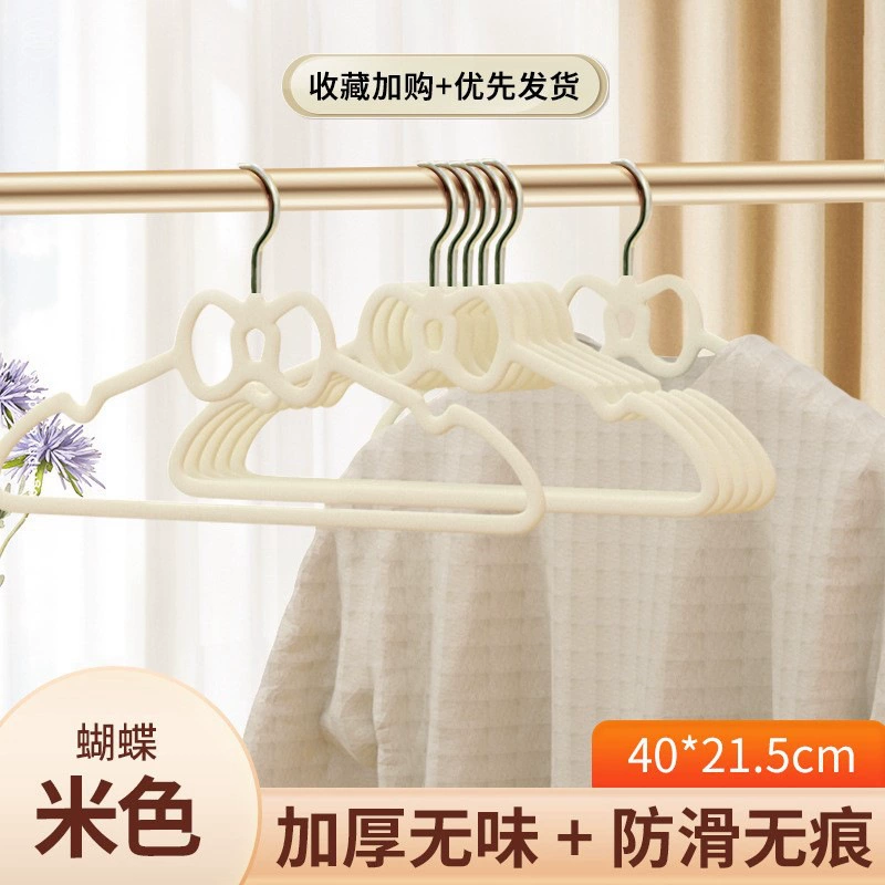 Non-slip plastic hanger, for import, wholesale