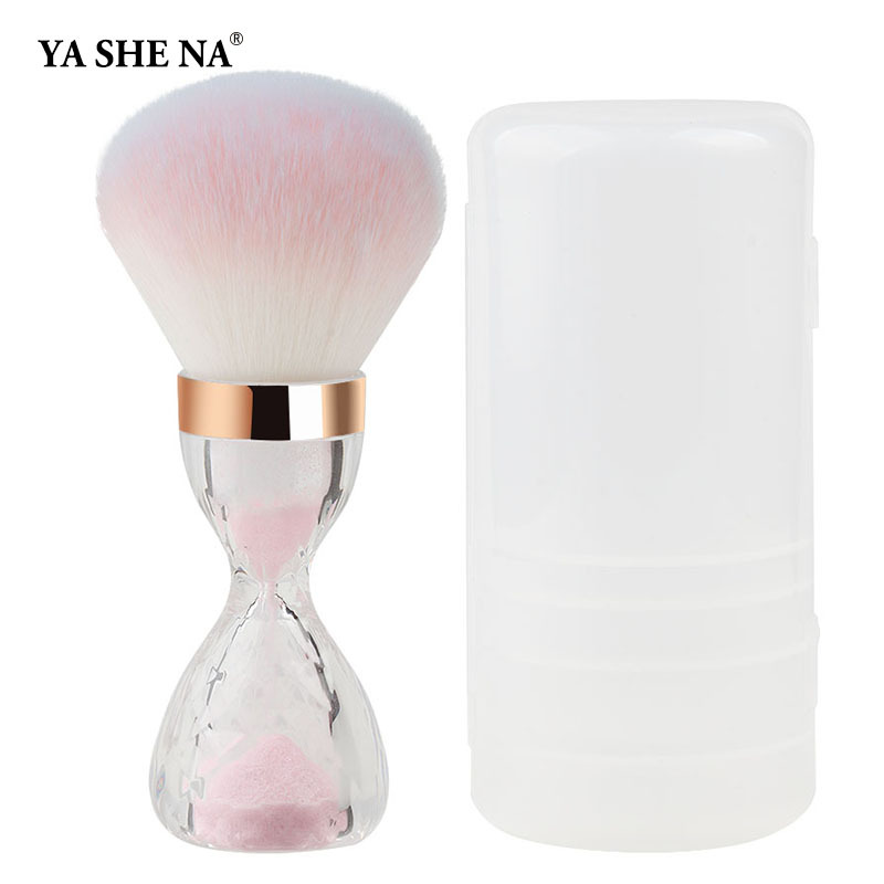 YASNA nuevo cepillo de maquillaje de diamante único cabeza de hongos multi-dispersión pinto de manicura herramientas de maquillaje