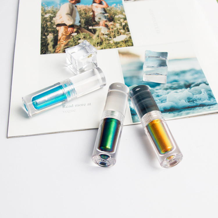 Zhenshanmei Camaleón de 10 colores sombra de ojos líquida formación de película maquillaje de ojos producto terminado maquillaje de escenario de 10 colores transfronterizo exclusivo