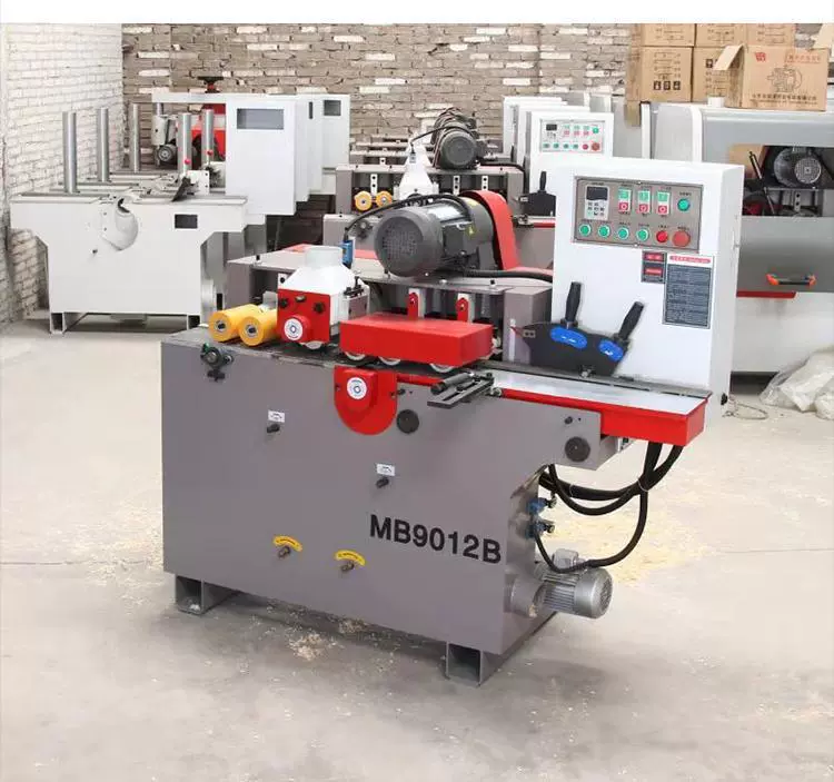 木工双面木线机双刀圆棒机 木圆棒机  双面线条机 门套线开槽机