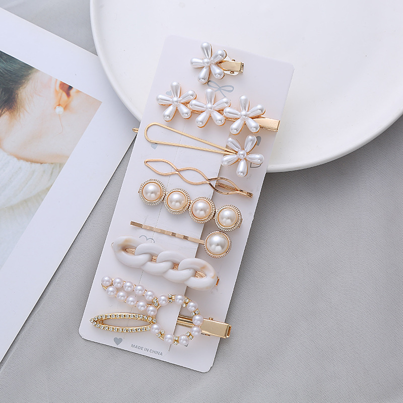 Pearl rabbit 8-piece set