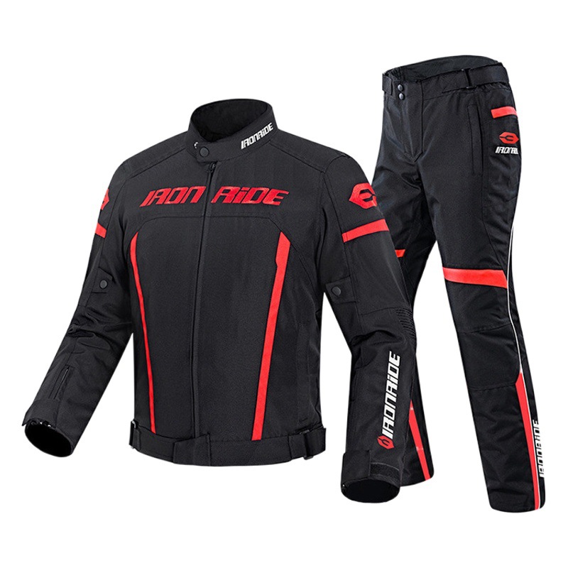 Traje de motociclismo para exteriores, transpirable, cortavientos e impermeable, chaqueta de carreras todoterreno, ropa de motociclista para todas las estaciones.