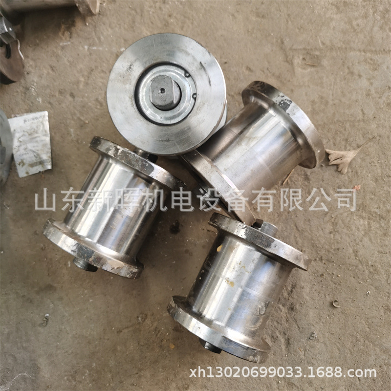 KSP型卡轨车托绳轮规格齐全质量保障卡轨车铸钢拖绳轮子压绳轮