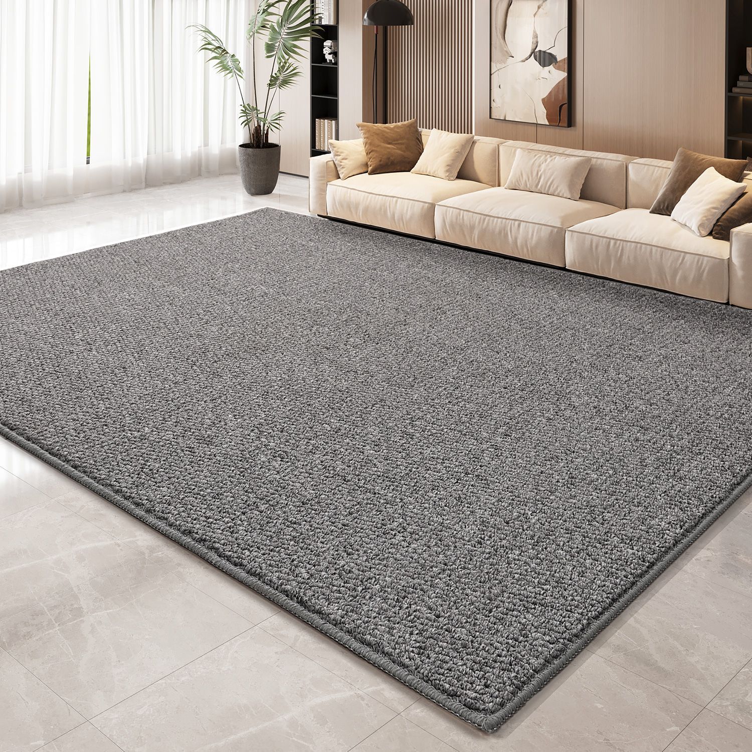 Pineapple anillo alfombra sala de estar imitación de lino anti-gato arañazo sofá mesa de té mantas antideslizantes y resistentes al desgaste buen cuidado alfombra
