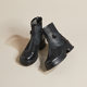 Hollow out Ankle Boots Lightweight Breathable 2024 Summer New Mesh Martins Women's Genuine Leather High Heel Thick Bottom Mesh Boots