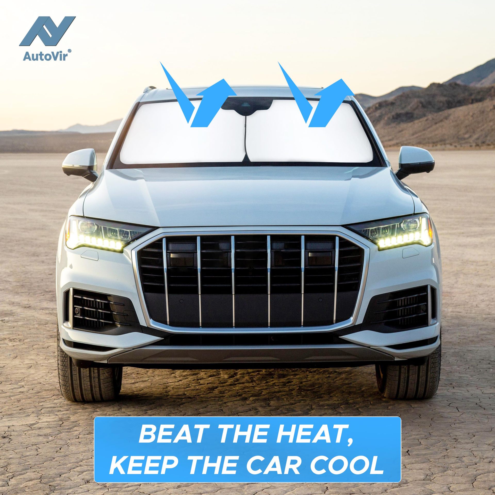 Foldable custom car windshield sunshade, car side sunshade, sun protection sunshade, light-blocking car sunshade