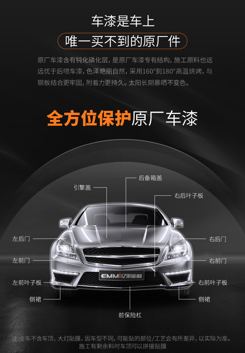 Premium Hydrophobic TPU Invisible Car Wrap PPF Paint Protection Film