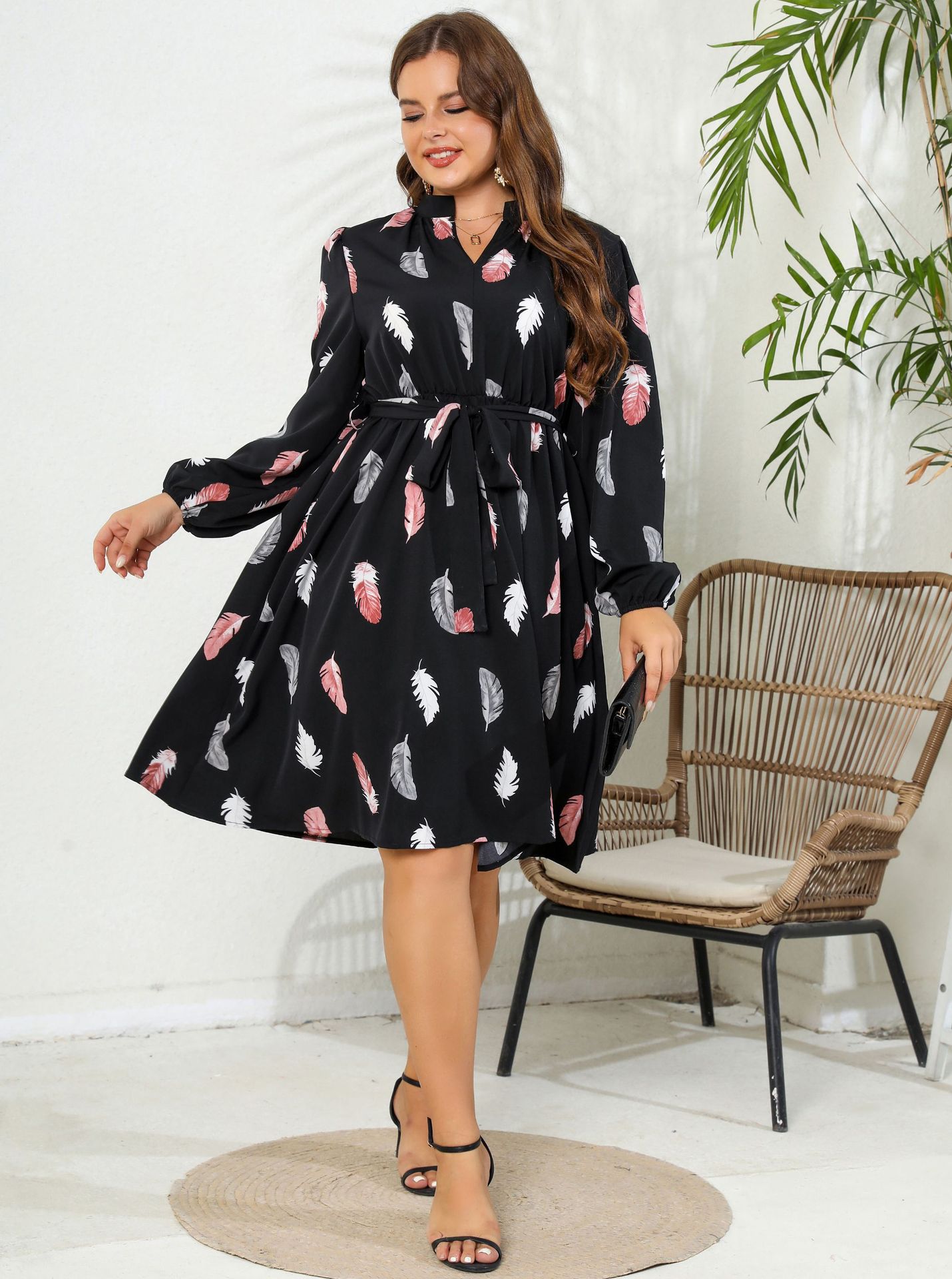 African-inspired maxi dress 7