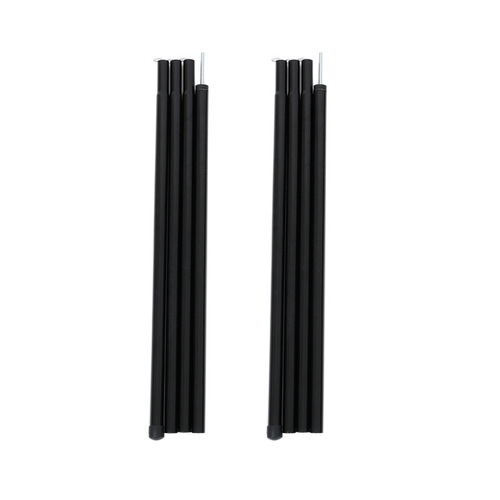 Outdoor Camping Tent Accessories Door Hall Rod Support Rod Iron Pipe 4 Sections 2m 2.4m