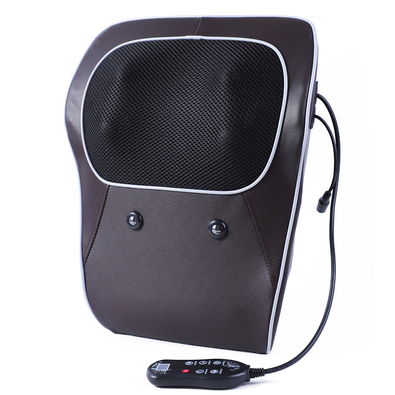 Fabricante de la cintura columna cervical masajeador lumbar cojín amasamiento masaje todo el cuerpo cuello espalda hombro calefacción masajeador