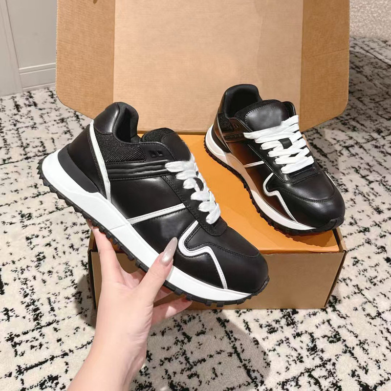 Haute Couture 2025 New Genuine Leather Thick-Soled Loafers for Couples, Casual Sneakers for Men and Women, Chunky White Shoes