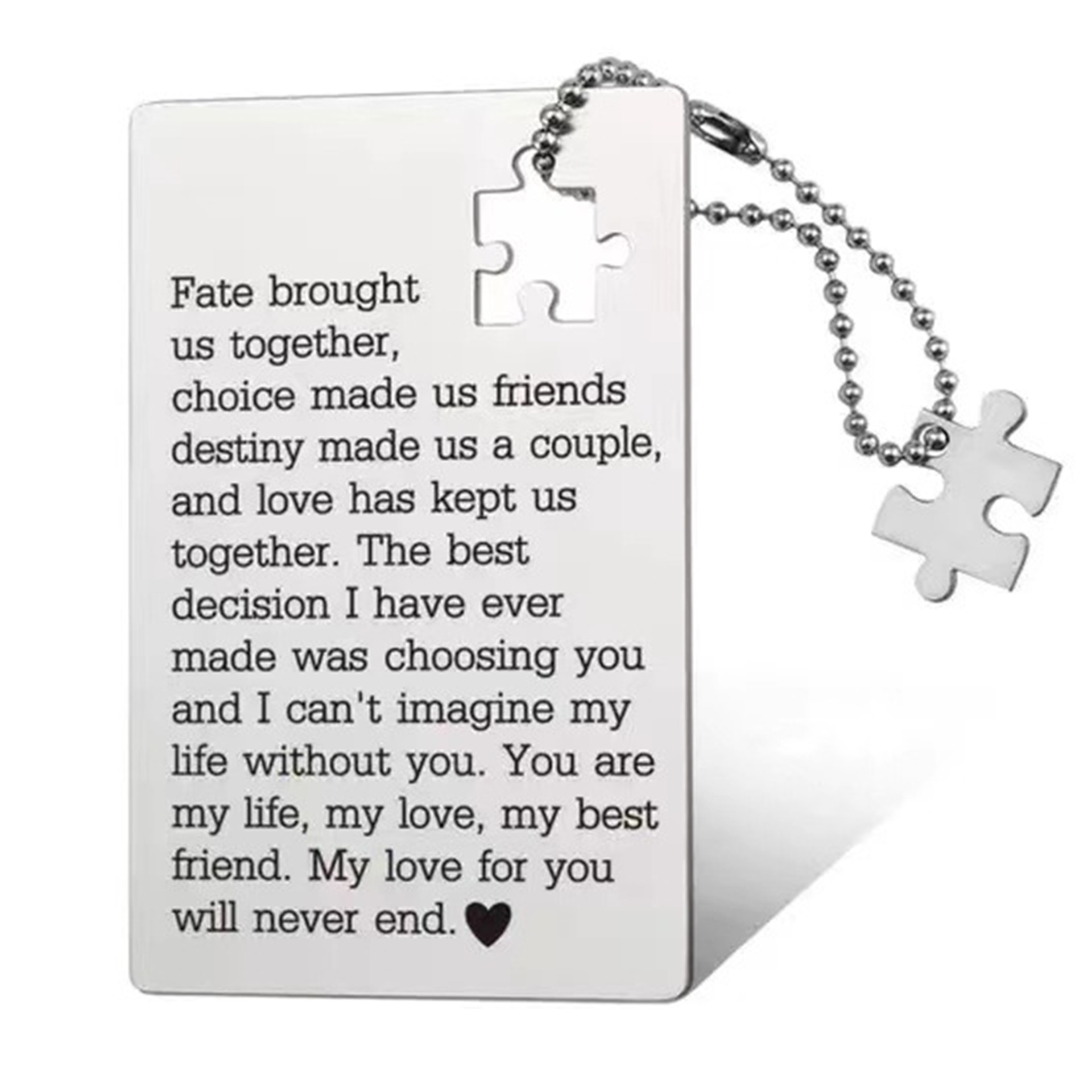 20g Weight Pendant Jewelry Making Type 55*85mm Jewelry Making Size DIY Jewelry Accessories Classification 1 Piece Quantity 304 Stainless Steel Material Letter, Jigsaw Pattern Plating Design Simple Style Style 1 Piece 55*85mm 304 Stainless Steel Letter Jigsaw Pendant 16